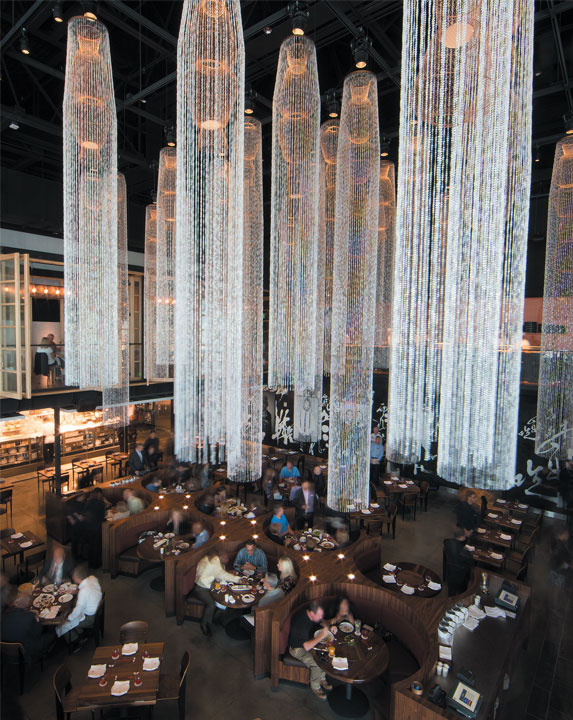 Interior view of Morimoto Asia