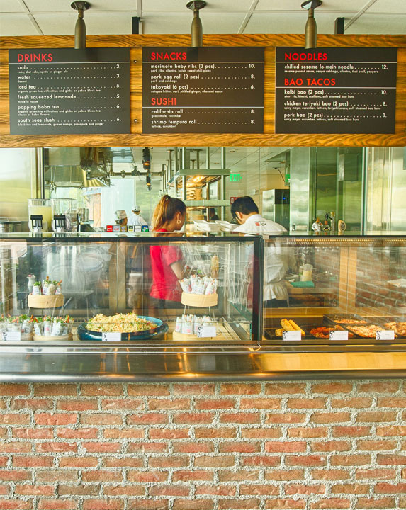 Street Food Takeout Counter