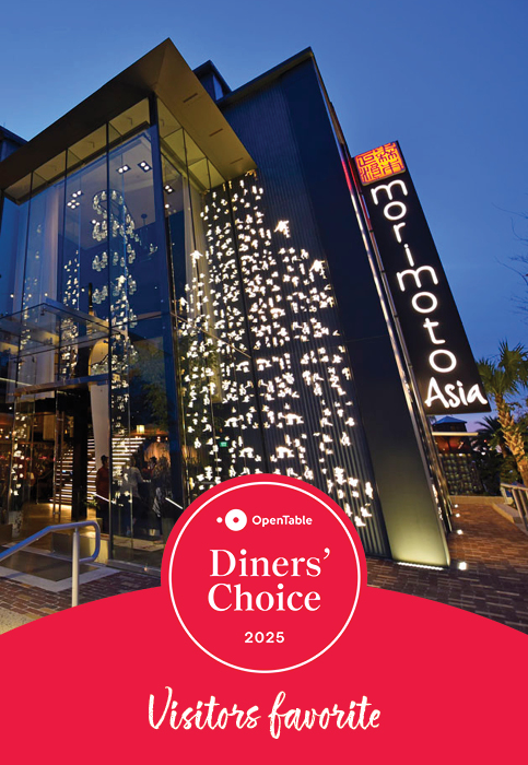 Voted “Visitors’ Favorite” by OpenTable
