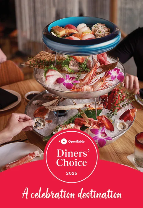 Voted “A Celebration Destination” by OpenTable
