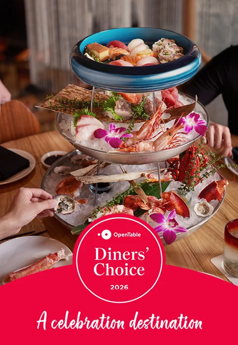 Voted “A Celebration Destination” by OpenTable