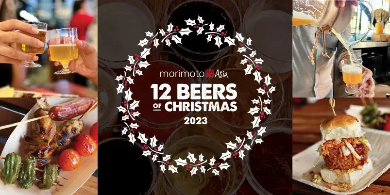 12 Beers of Christmas at Morimoto Asia